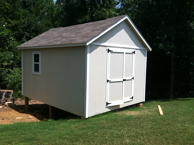 finished shed