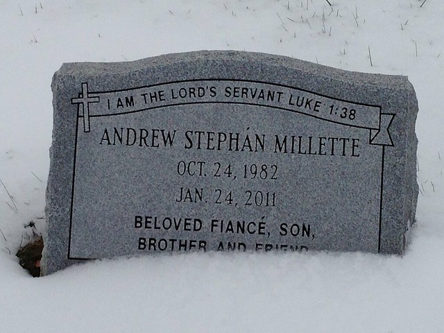 Andrew Millette grave